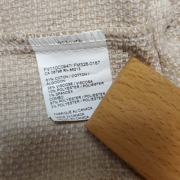 Tristan size 8 jacquard skirt suit cream / beige - Picture 4 of 7